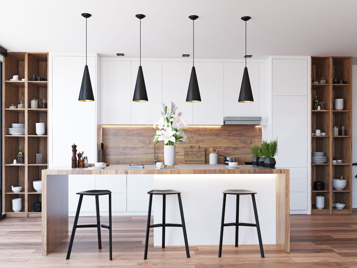 best modern light maple kitchen cabinets